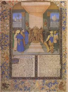 The Coronation of Alexander From Histoire Ancienne (after 1470) (mk05), Jean Fouquet